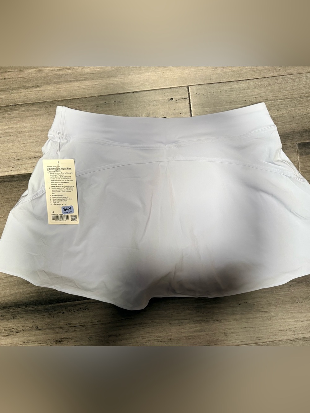 Lululemon Women’s Light Purple Active Skort Shorts - NWT Size 14